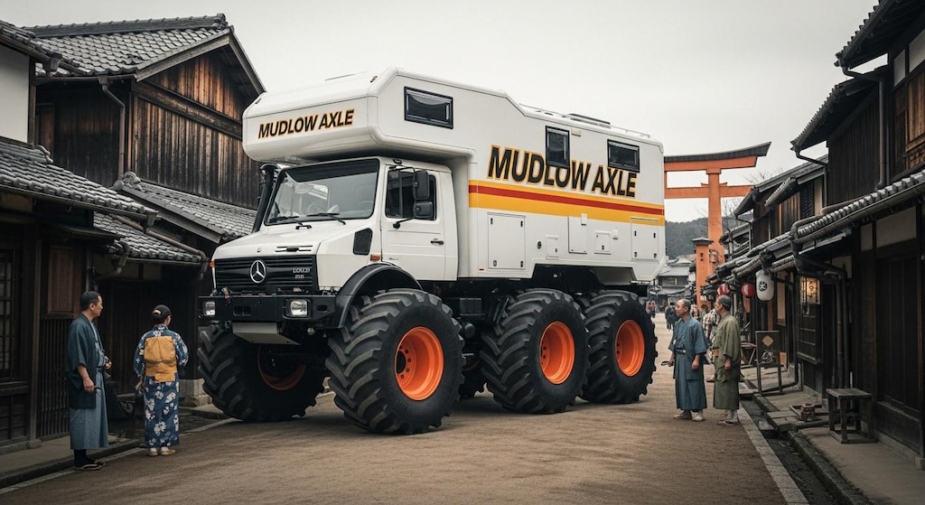 ウニモグキャンピングカーモンスター