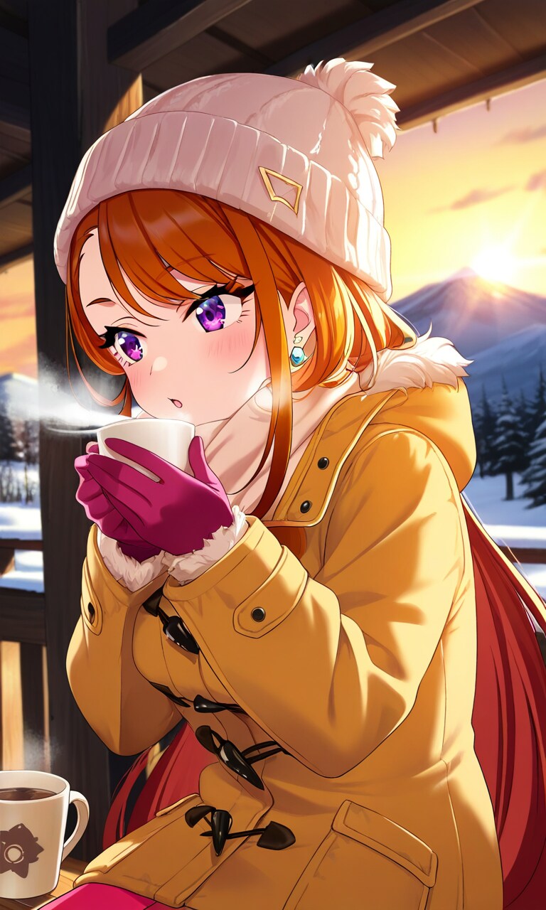 雪山・聖あげは。