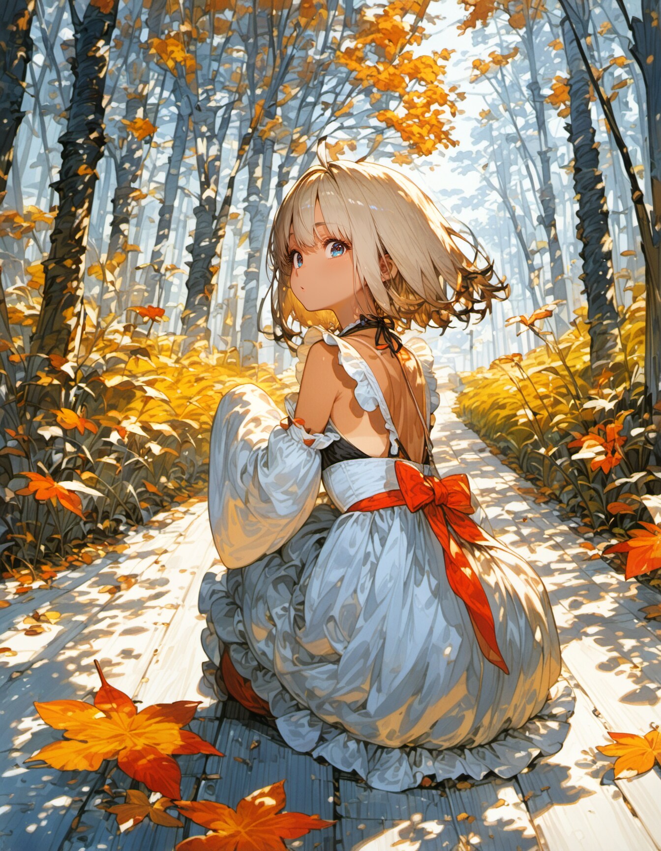 on a path | の人気AIイラスト・グラビア