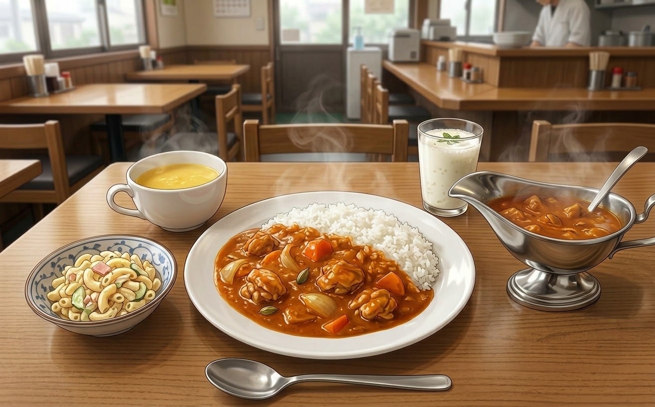 チキンカレーランチ | の人気AIイラスト・グラビア
