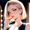 淑女と口紅 2枚目