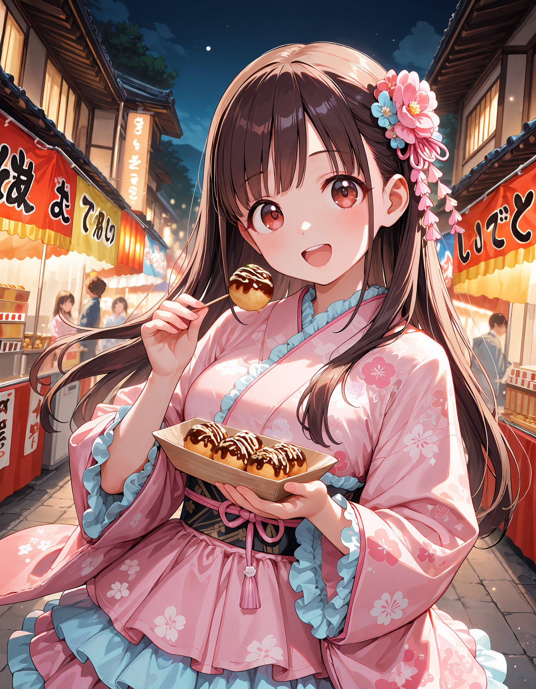 夏祭り智代子ちゃん