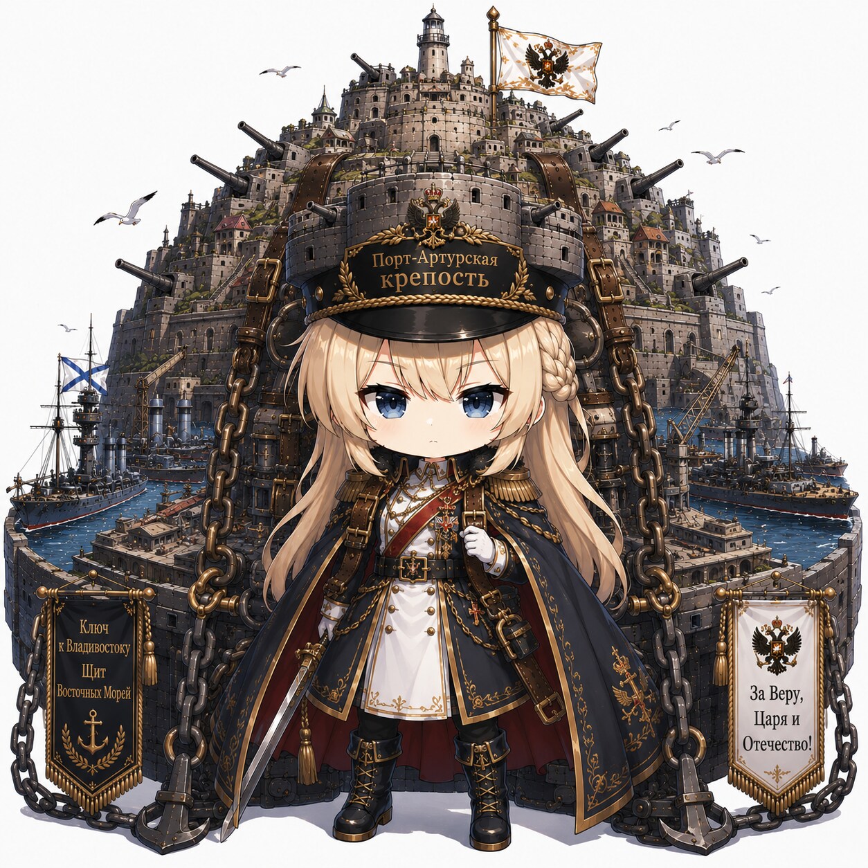 ロシア帝国旅順大要塞娘【改】