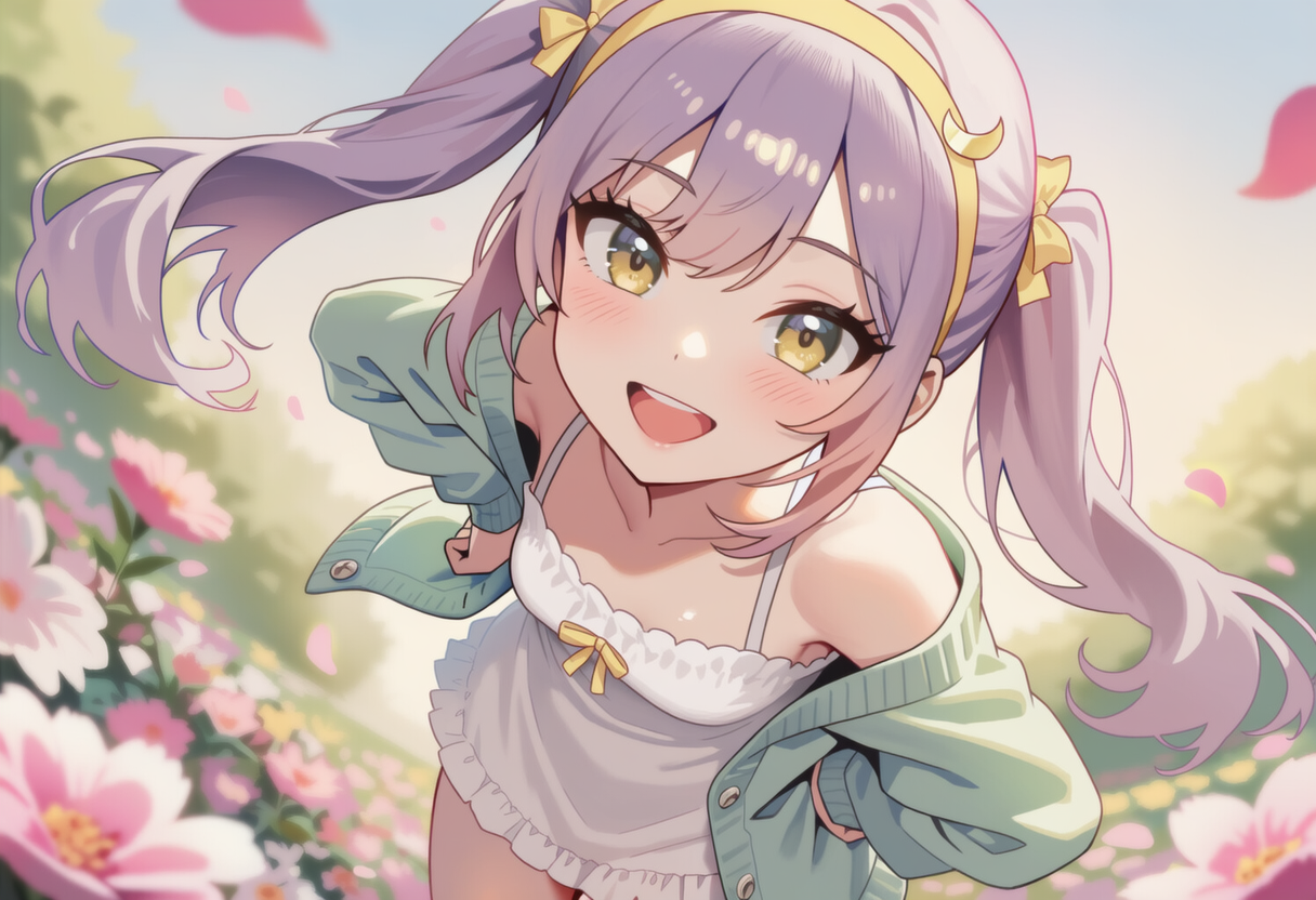 花畑 | の人気AIイラスト・グラビア