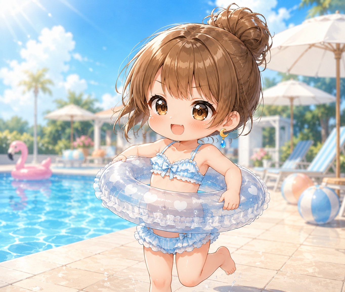 プール♪ プール♪