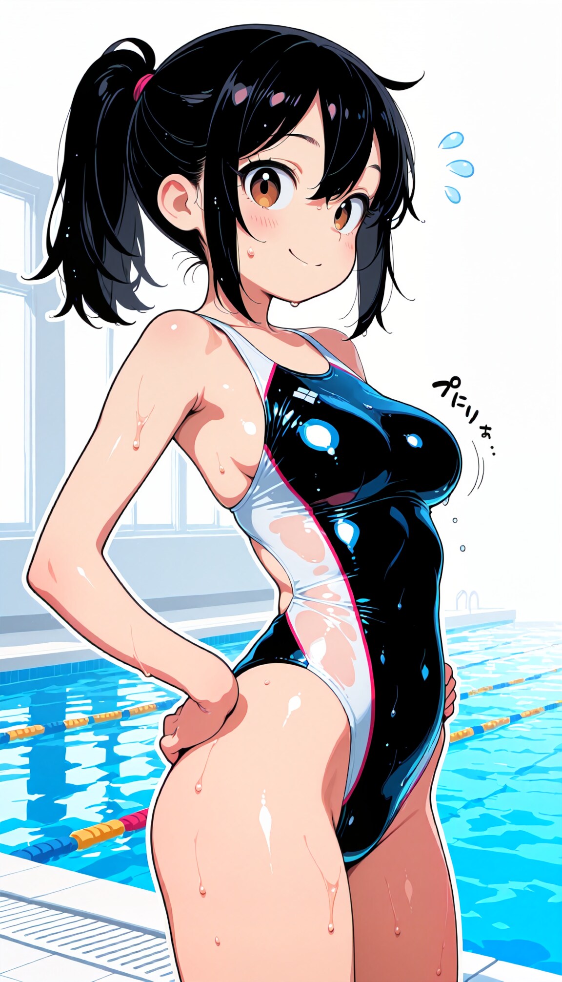 今週の競泳水着さん(beret mix Pop Anime)