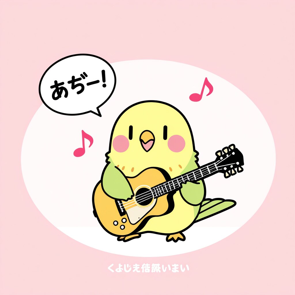 ギターインコ | の人気AIイラスト・グラビア