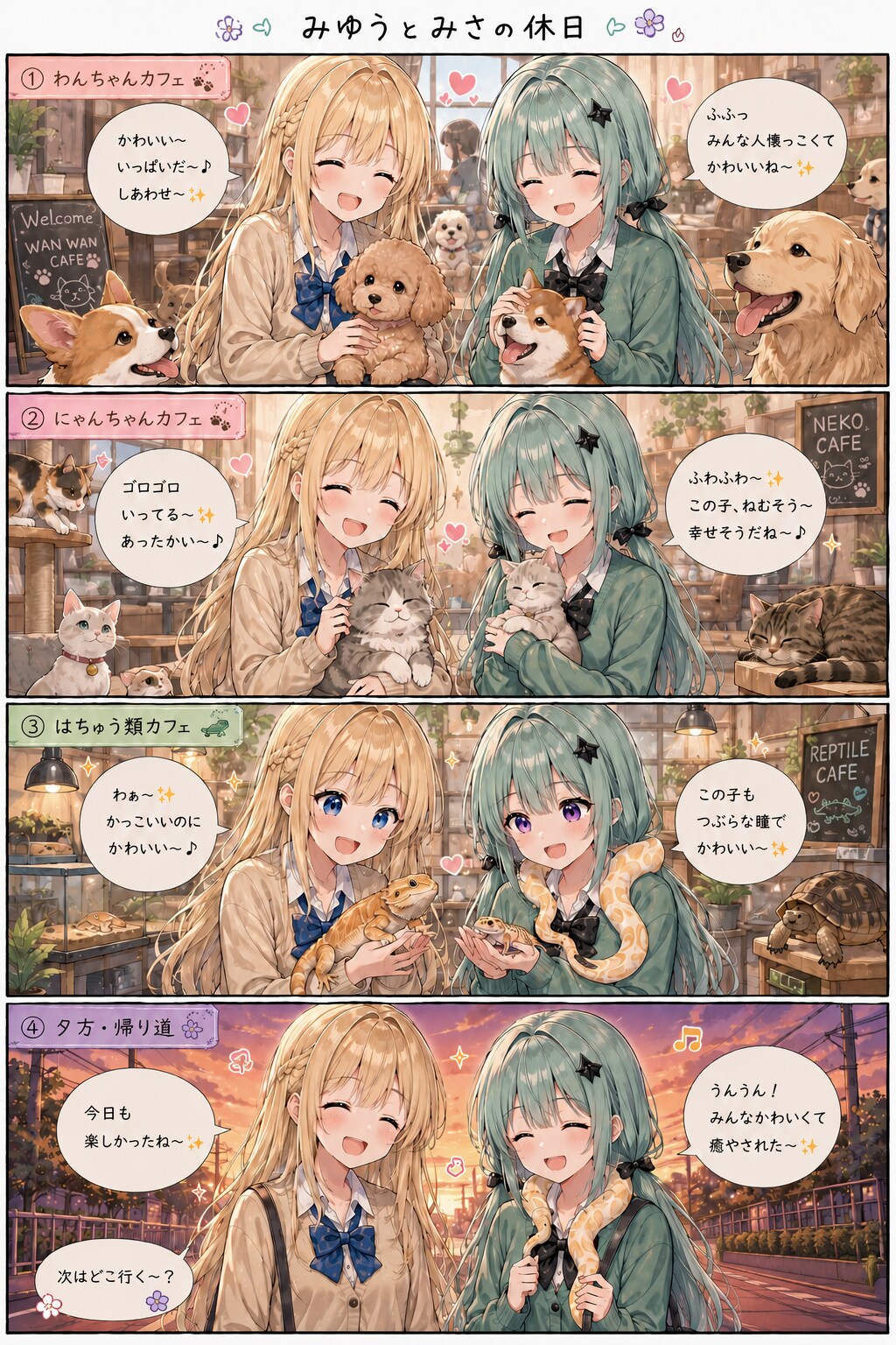 ちちぷいマンガ祭「うちの子の休日」