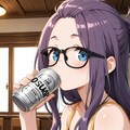 🌸まだ咲いてないので桜さんを見ながら飲む(*´ω｀*)🍺お花見 2枚目