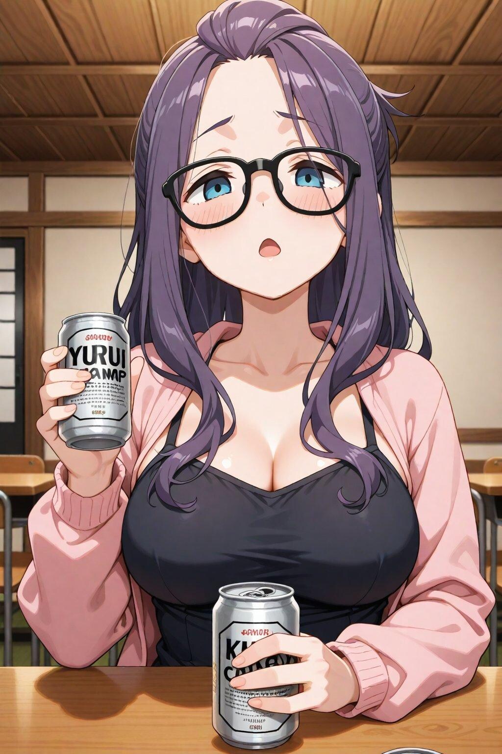 🌸まだ咲いてないので桜さんを見ながら飲む(*´ω｀*)🍺お花見