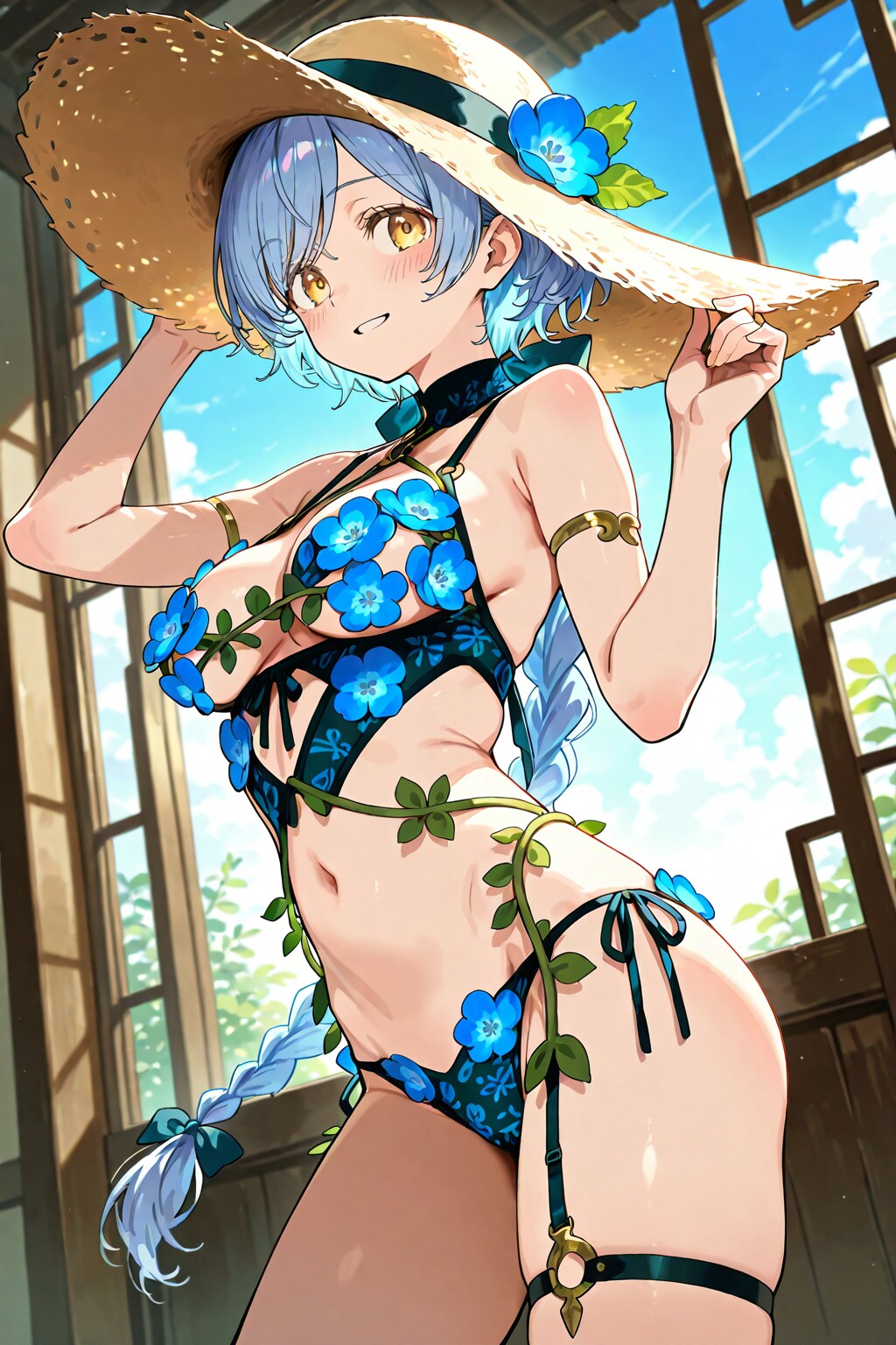 DAISYでネモフィラのラティス①