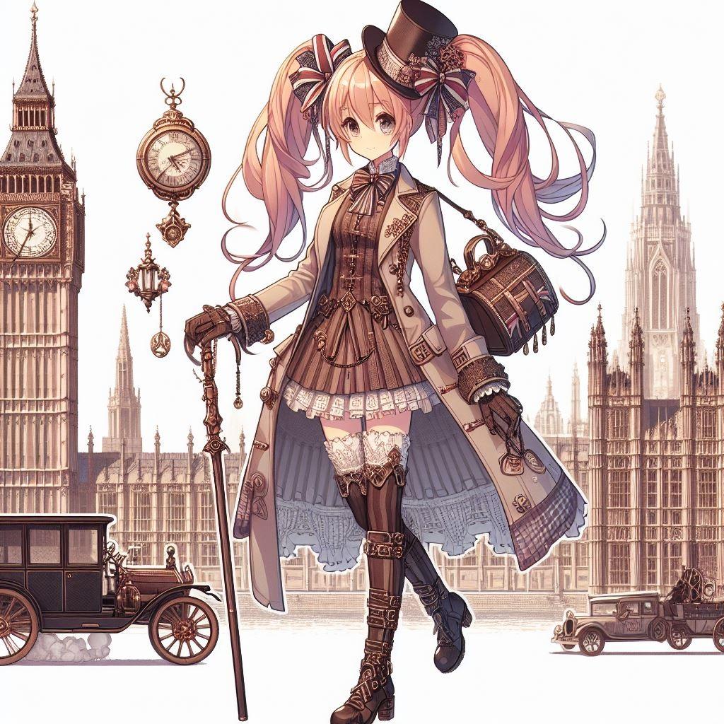 英国紳士の擬人化、他