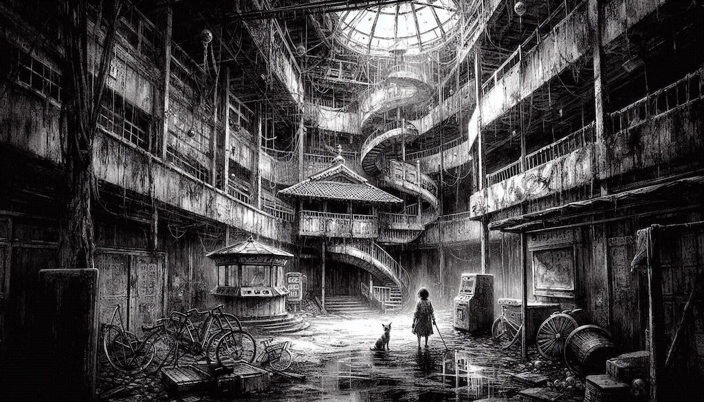 何となく？永住したくはないなぁ～😖💦って思ってしまう街並み・・（最寄り駅は、きさらぎ駅ｗ）