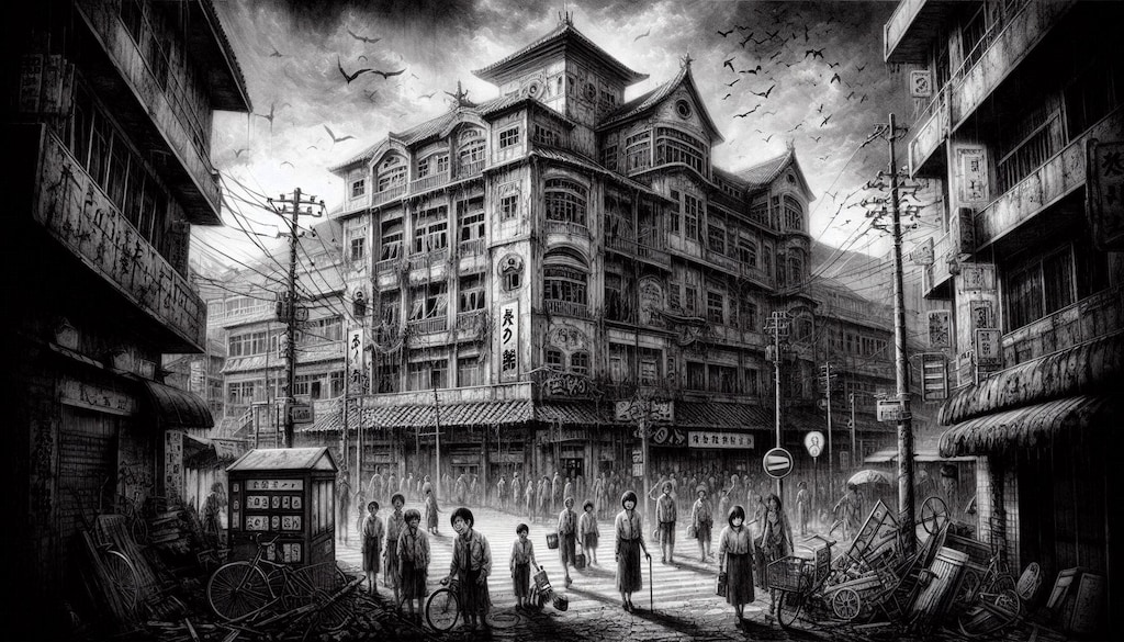 何となく？永住したくはないなぁ～😖💦って思ってしまう街並み・・（最寄り駅は、きさらぎ駅ｗ）