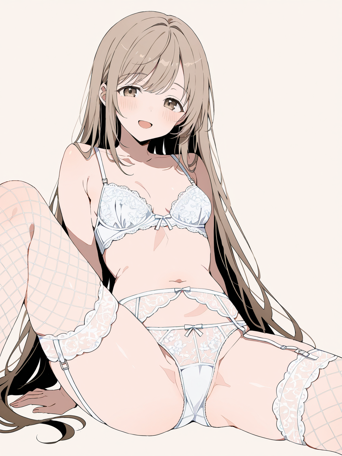 網タイツと言うか…下着？