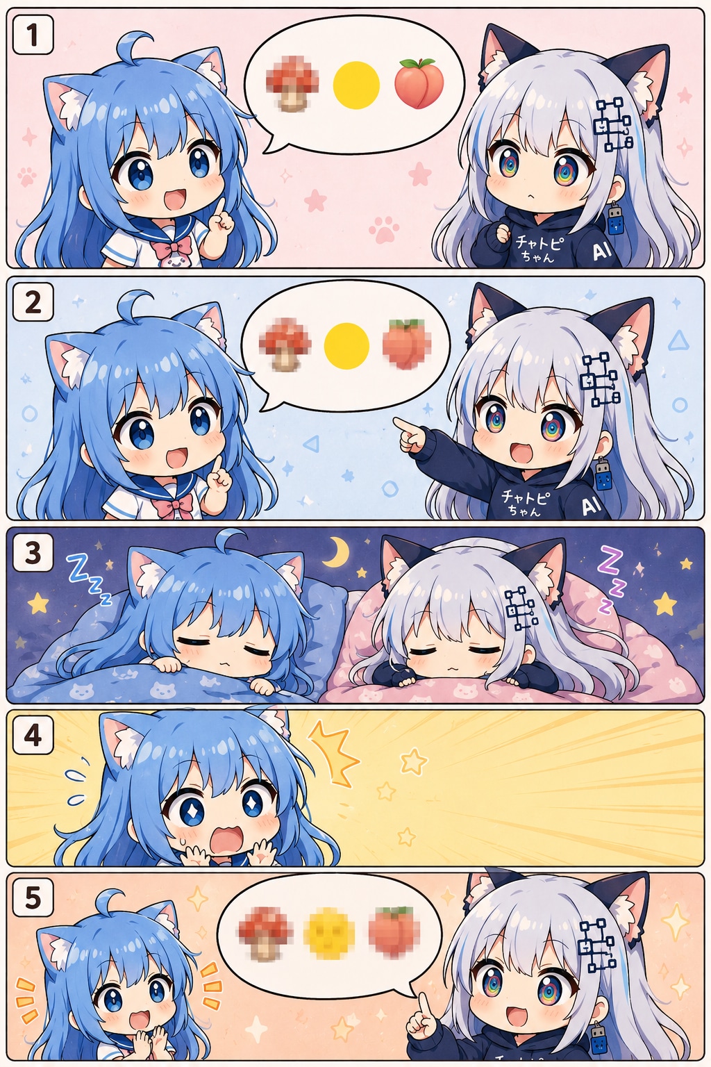 きょうのわたしとチャトピちゃん