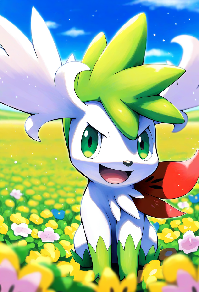 花がよく似合うポケモン