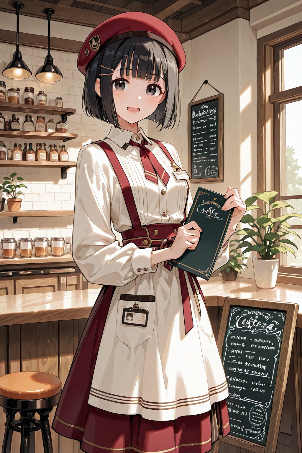 妹ちゃん✨カフェへようこそ‼️🥰☕️✨３７９ | の人気AIイラスト・グラビア
