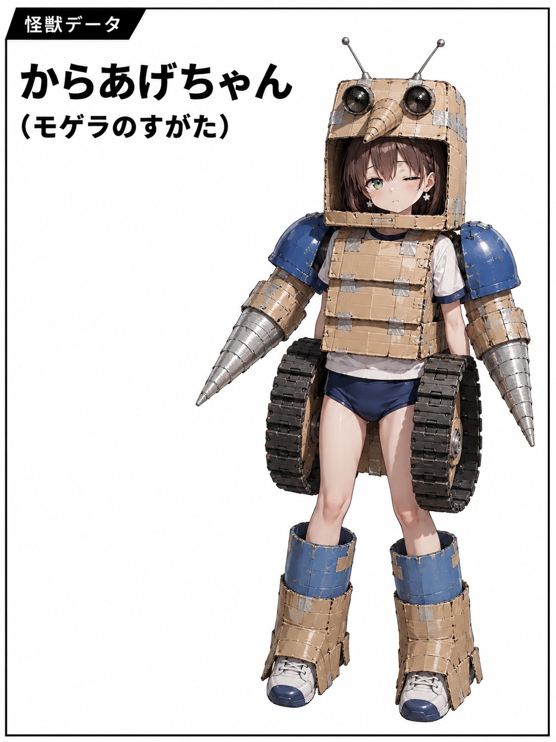#4 からあげ大怪獣図鑑（モゲラ）リクエスト