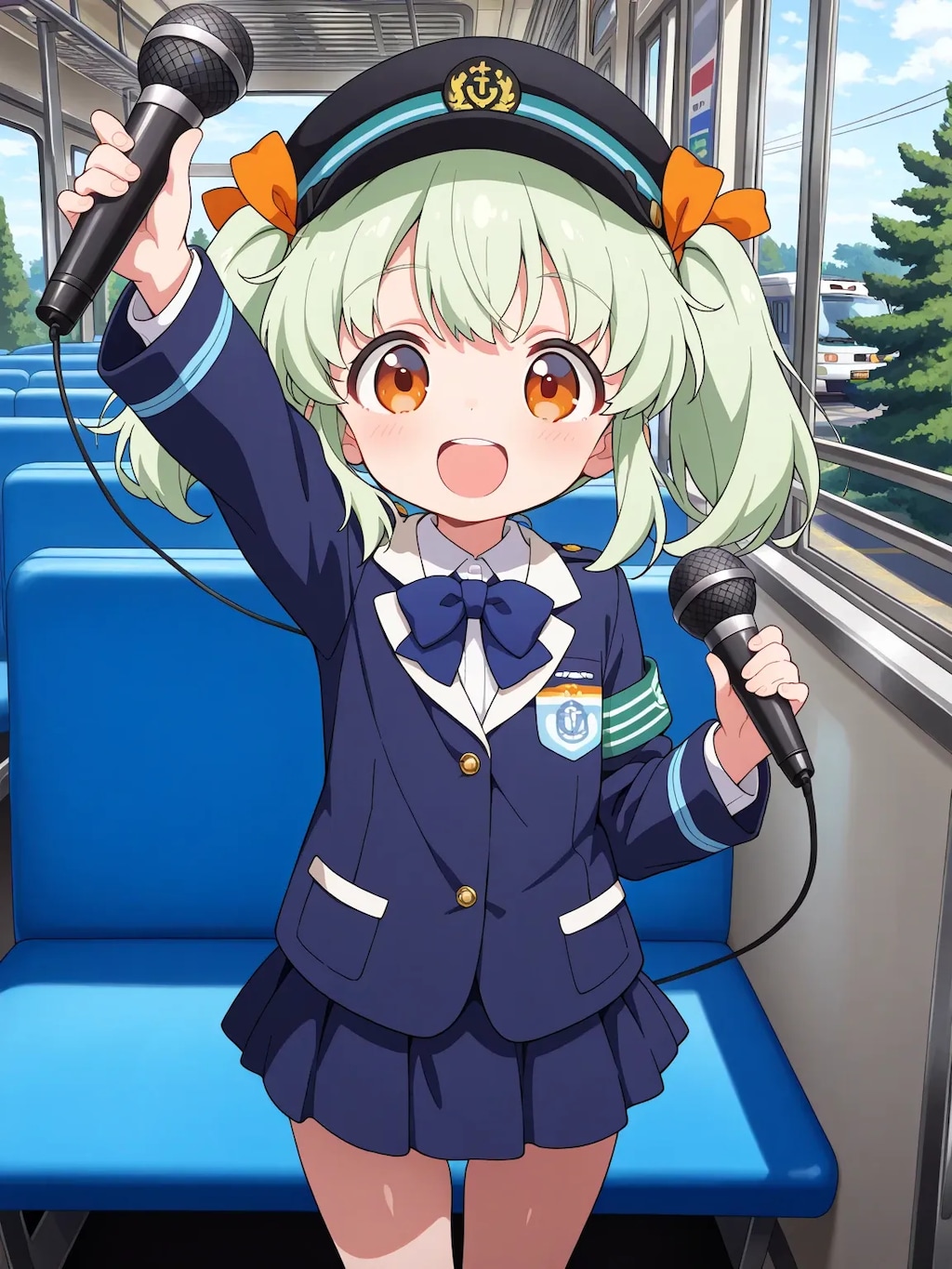 📒らぶりーがーるずバスツアー・りおちゃんのガイド