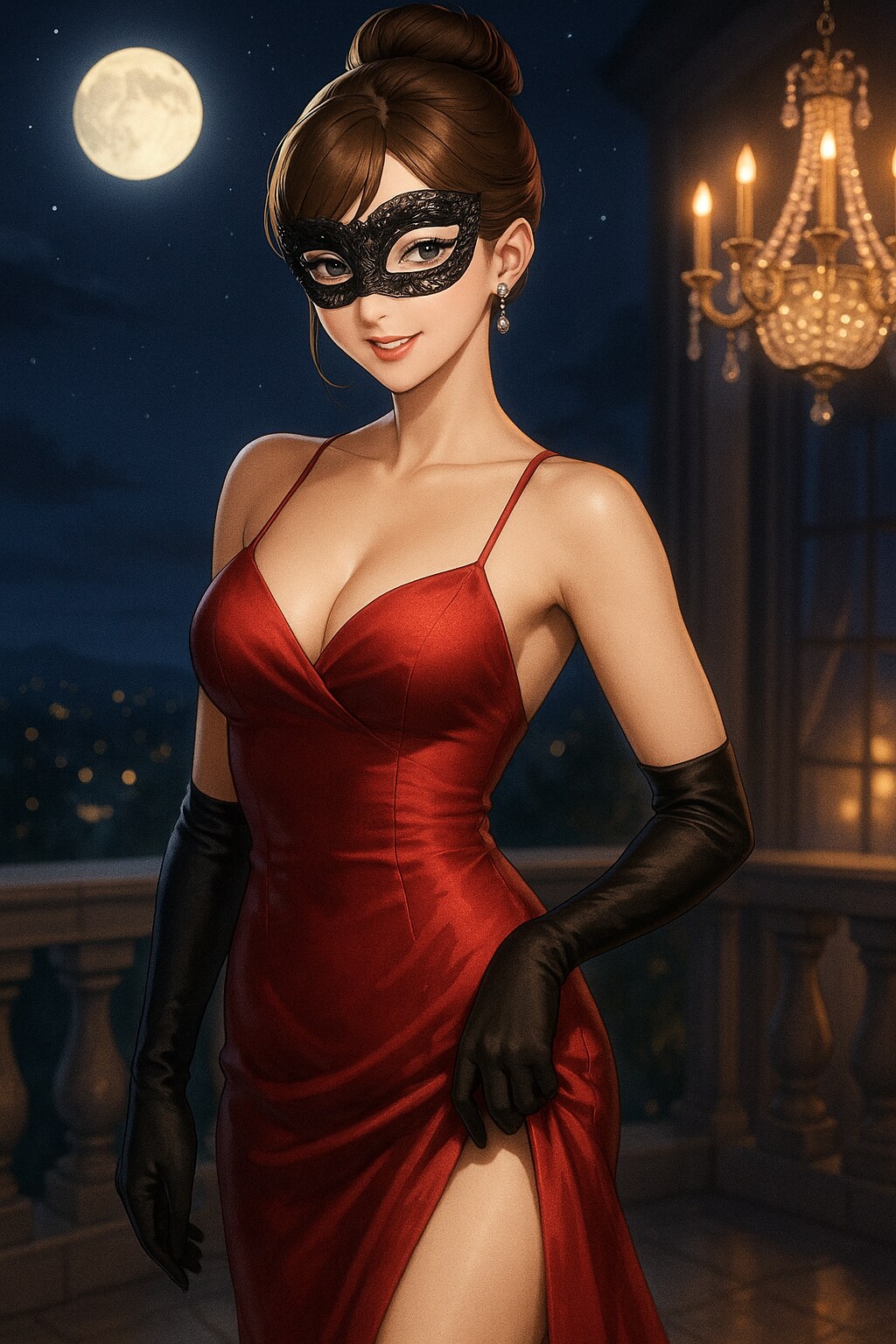 [イメチェン@ヘアー] 仮面と首筋の誘惑