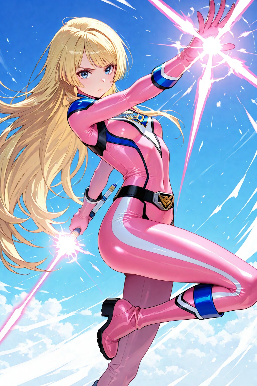 久しぶり金髪娘