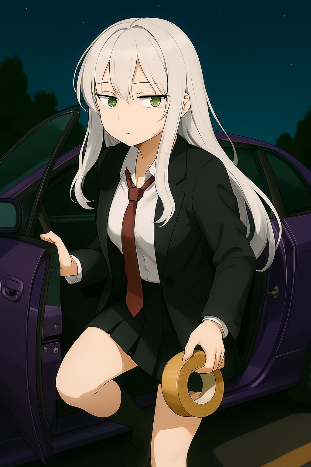 このシルビア左ハンドルだっけ？画像変換前バージョン