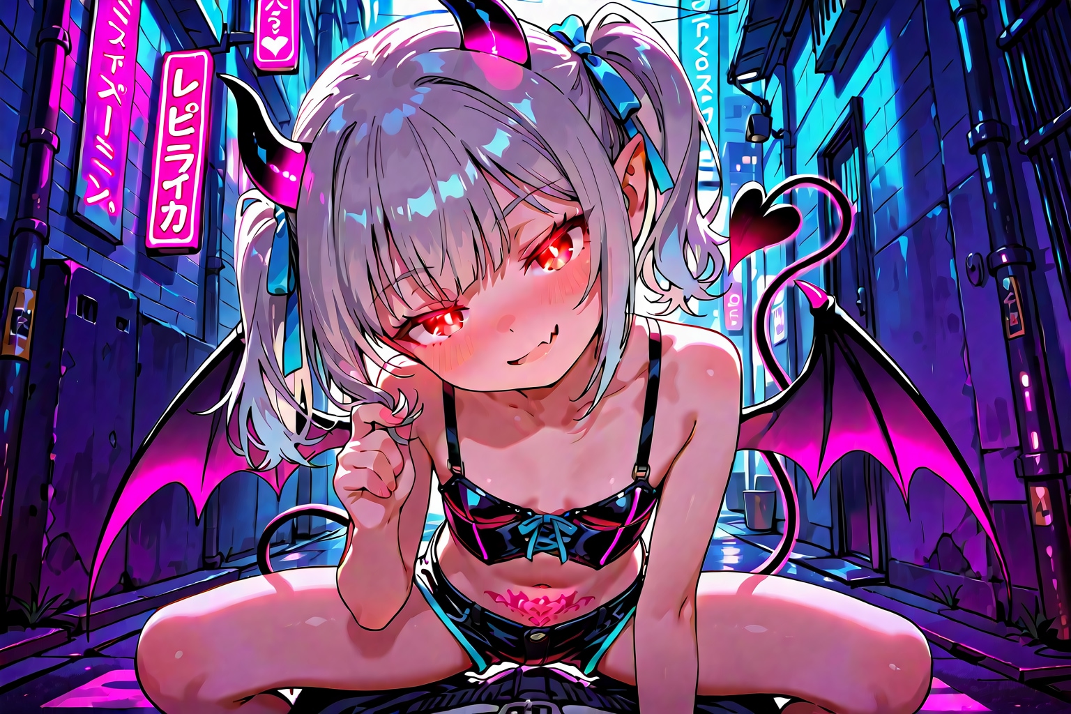 路地裏少…女？