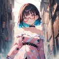地雷系和服 2枚目