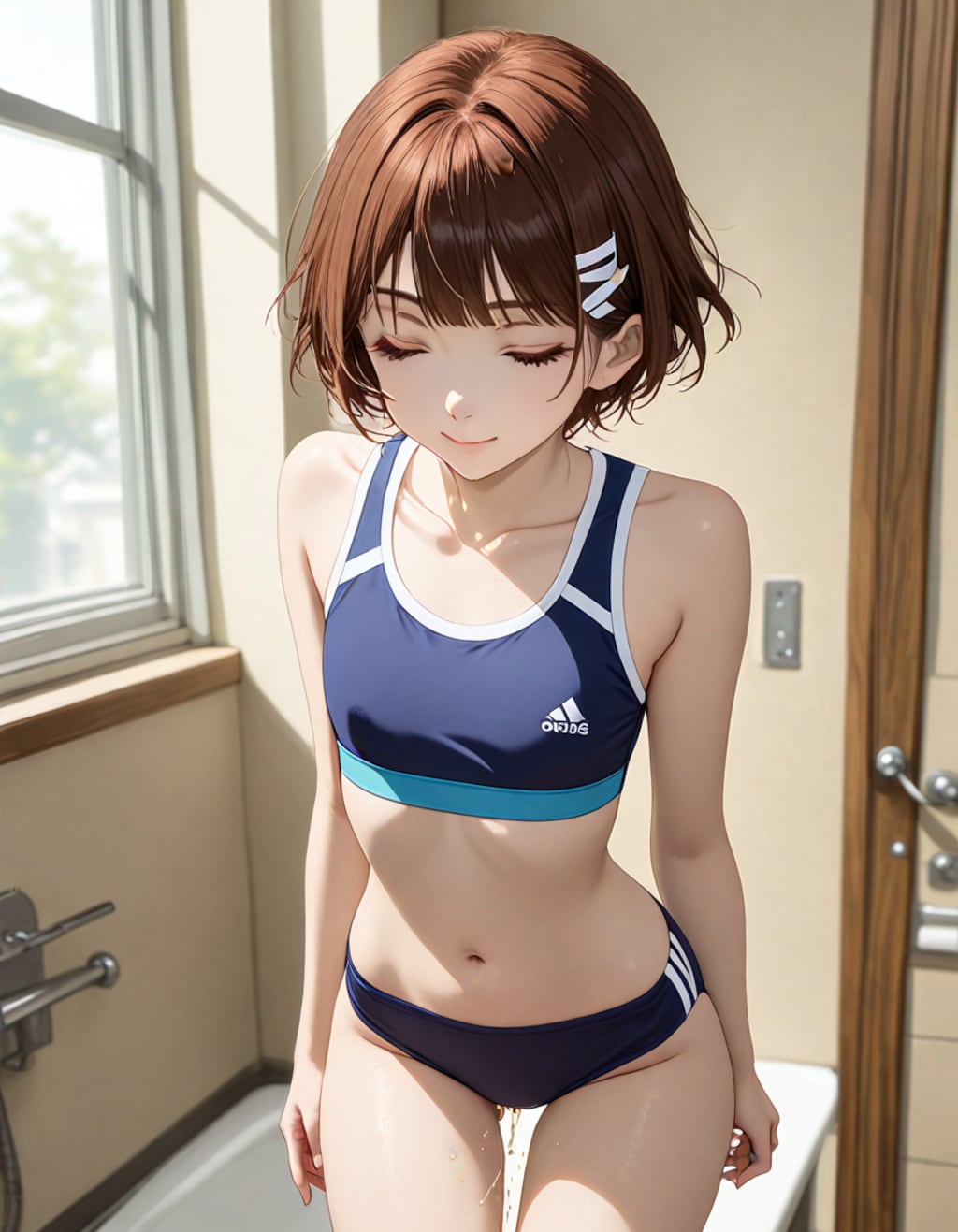 あ゛～ガッコの服着たままシちゃってるゥ～🤤