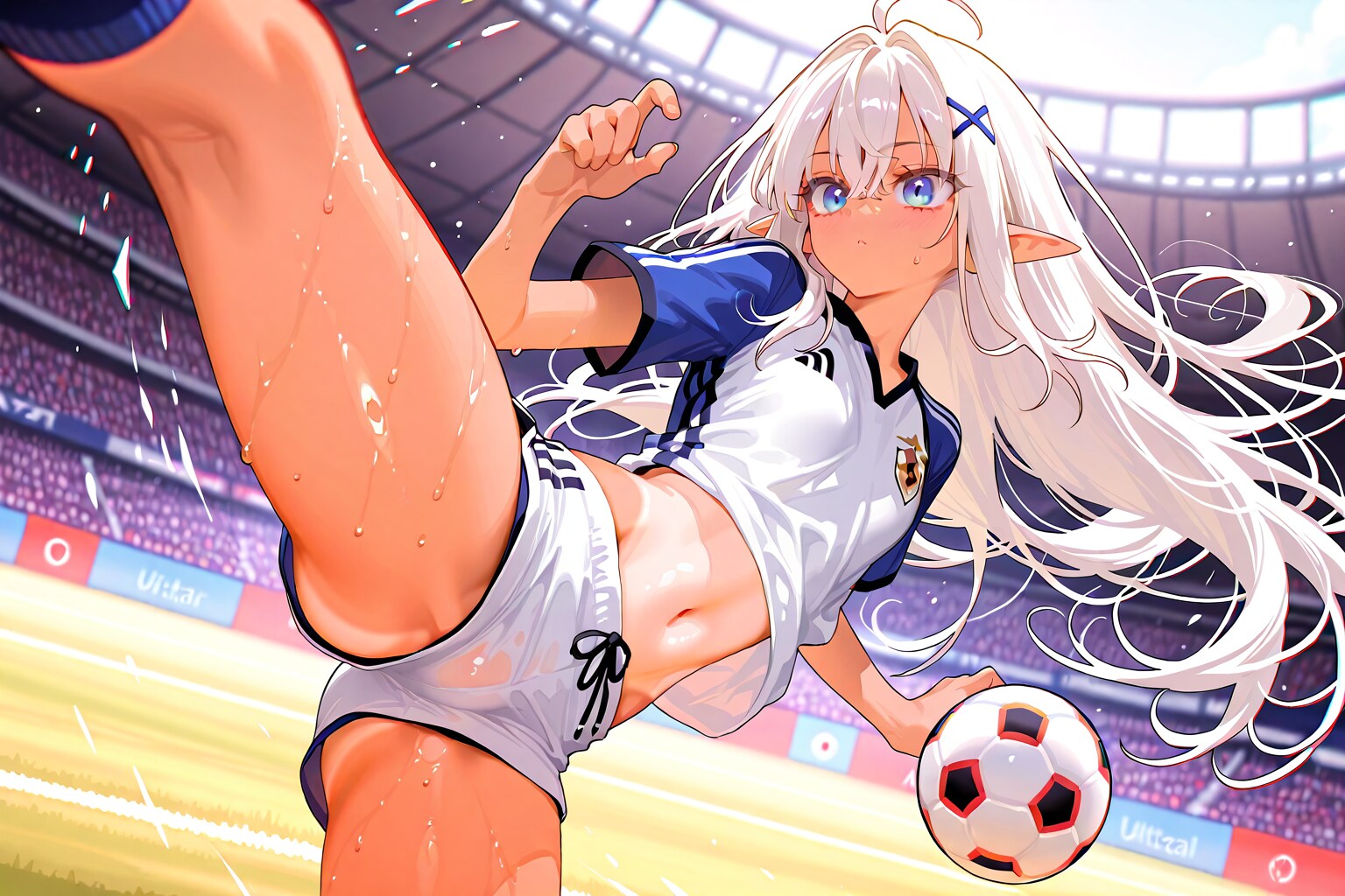 エルフなLILYちゃん。※別衣装＋サッカーver