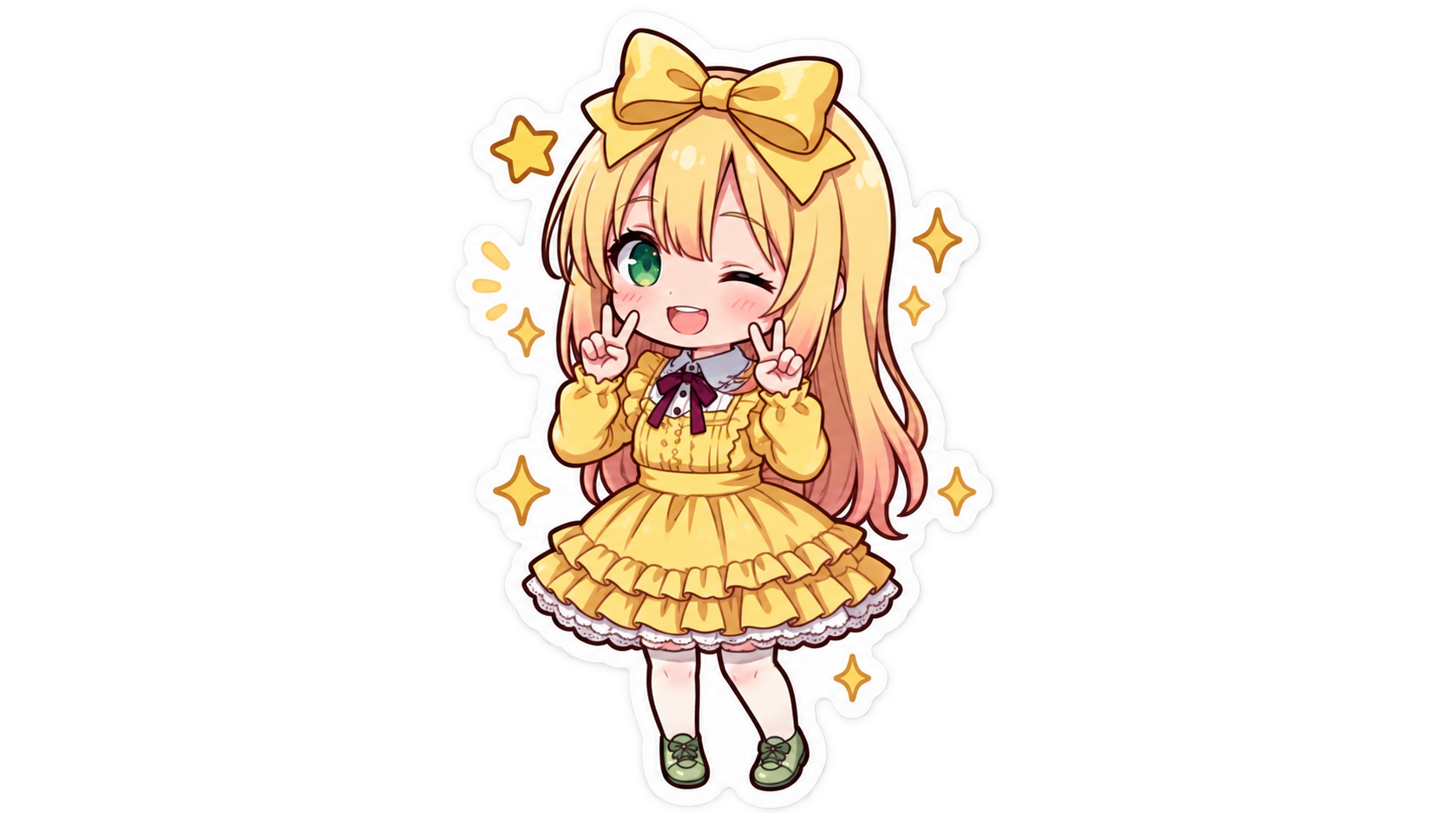 うちの子シール化 | の人気AIイラスト・グラビア