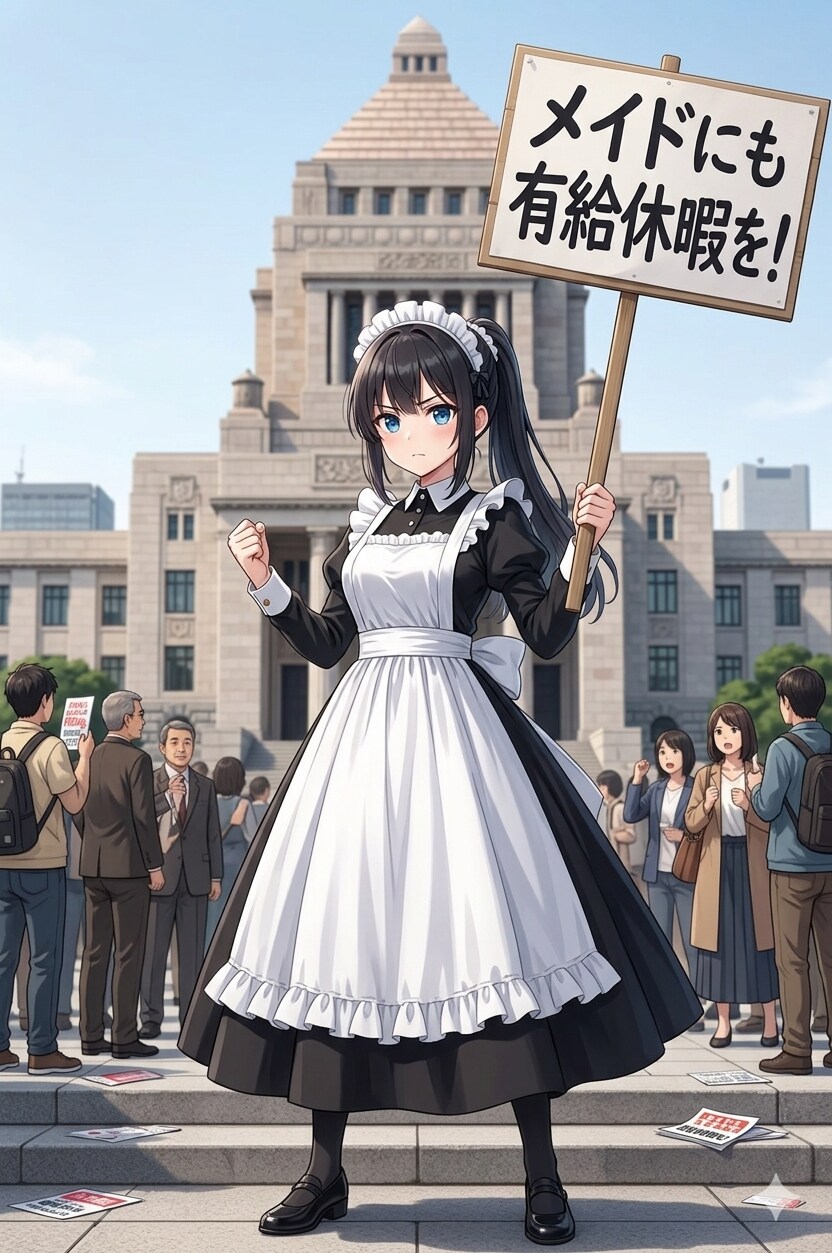メイドさんの訴え