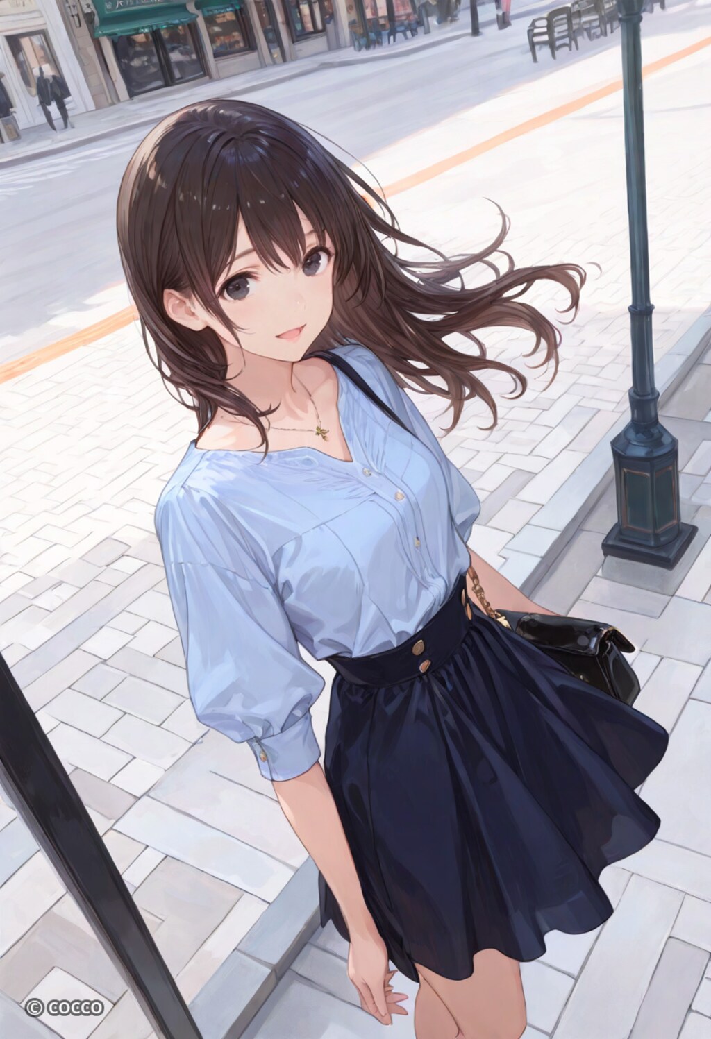 街角を渡るまなざし