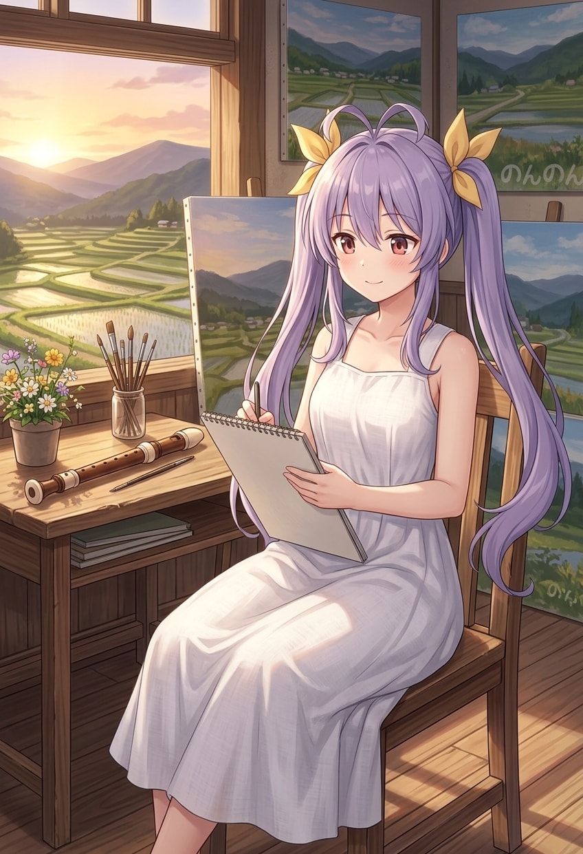 田舎娘 | の人気AIイラスト・グラビア