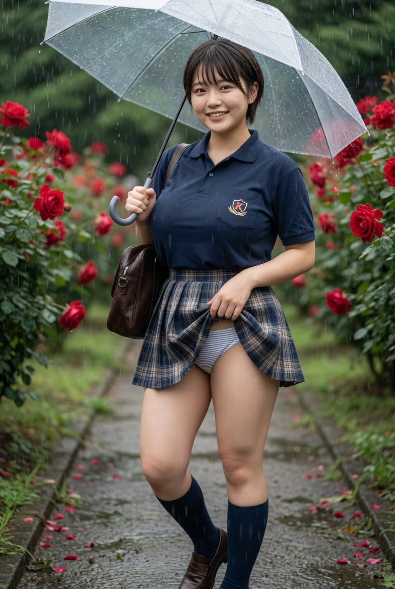 このくらい雨なら良いね