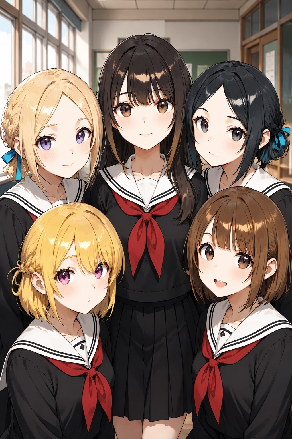 五人のメイドをGPTでお着替え