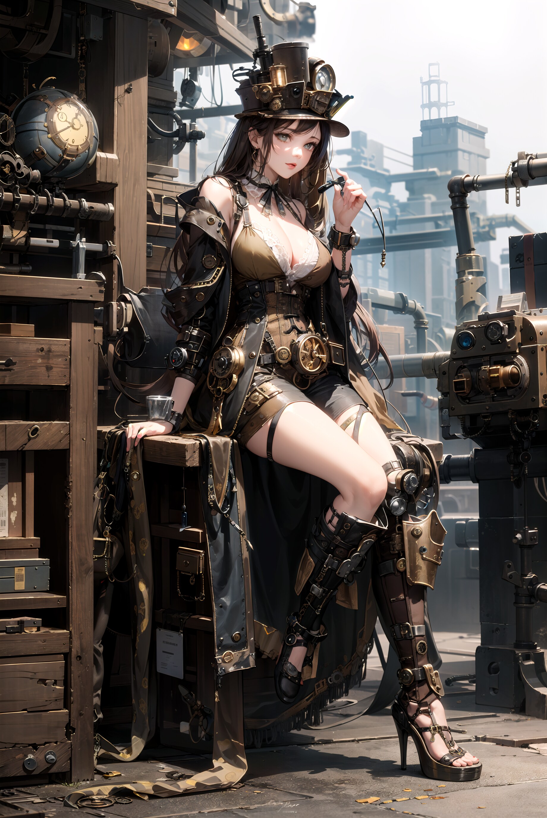 スチームパンクガール