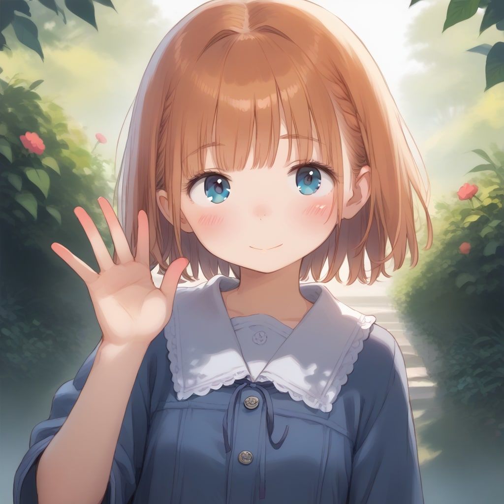 散歩途中のれもちゃん