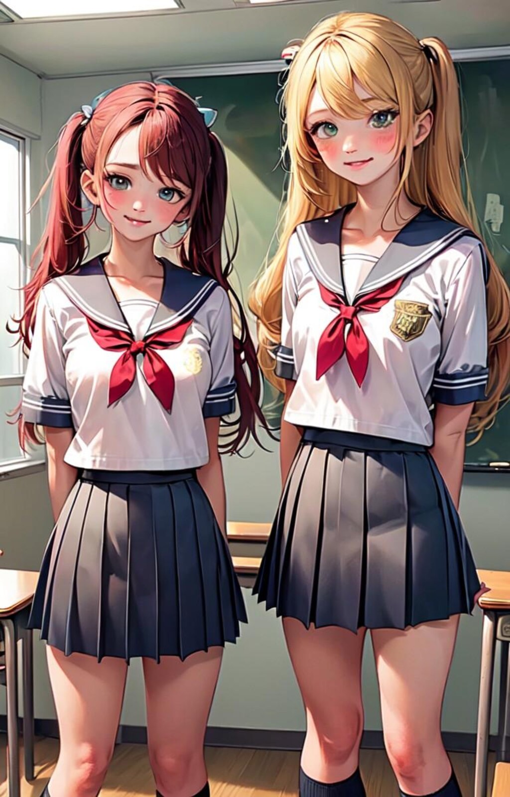 仲良し女子高生