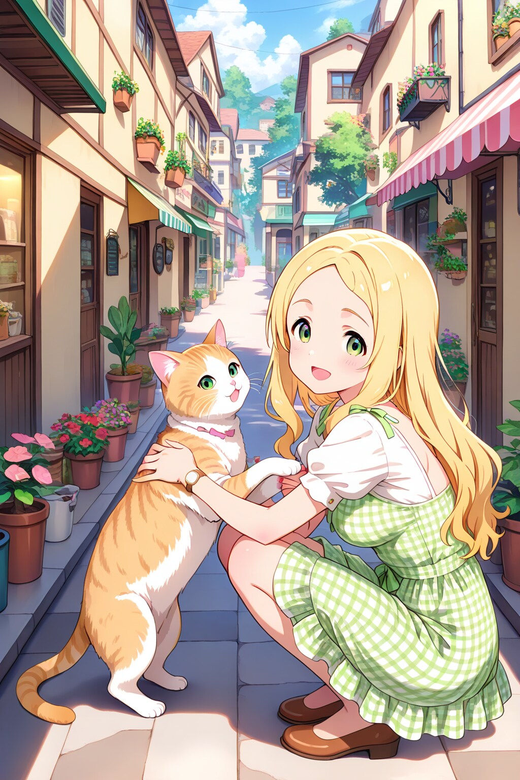 お気に入りの路地 | の人気AIイラスト・グラビア
