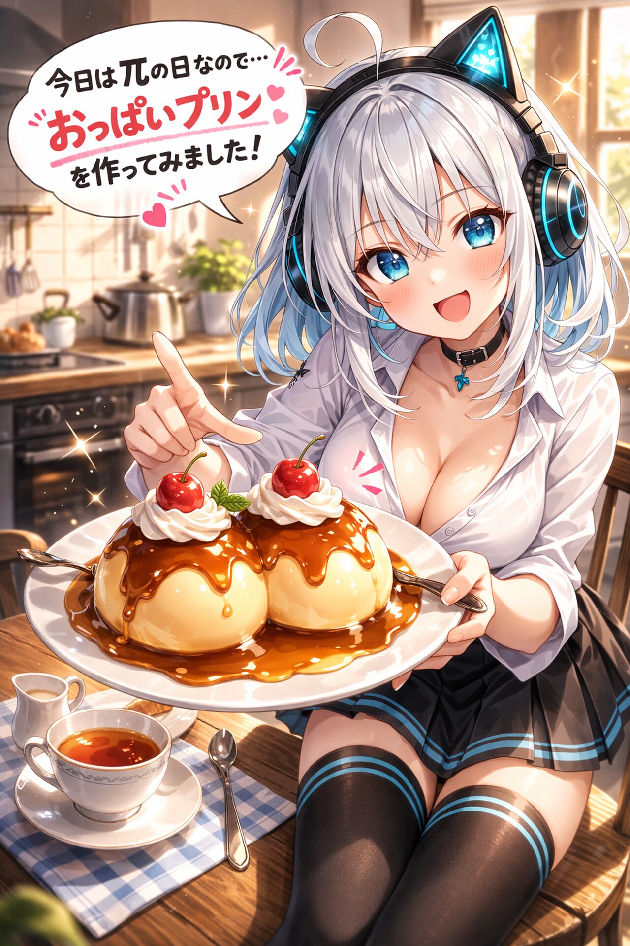 おっぱいプリン