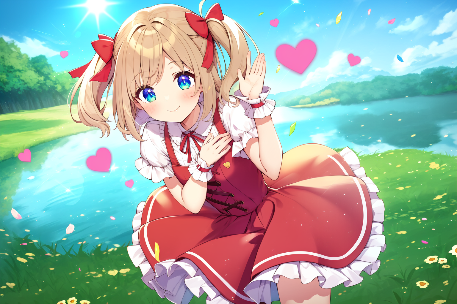 可愛く撮ってね♪ （ツインテールの日）