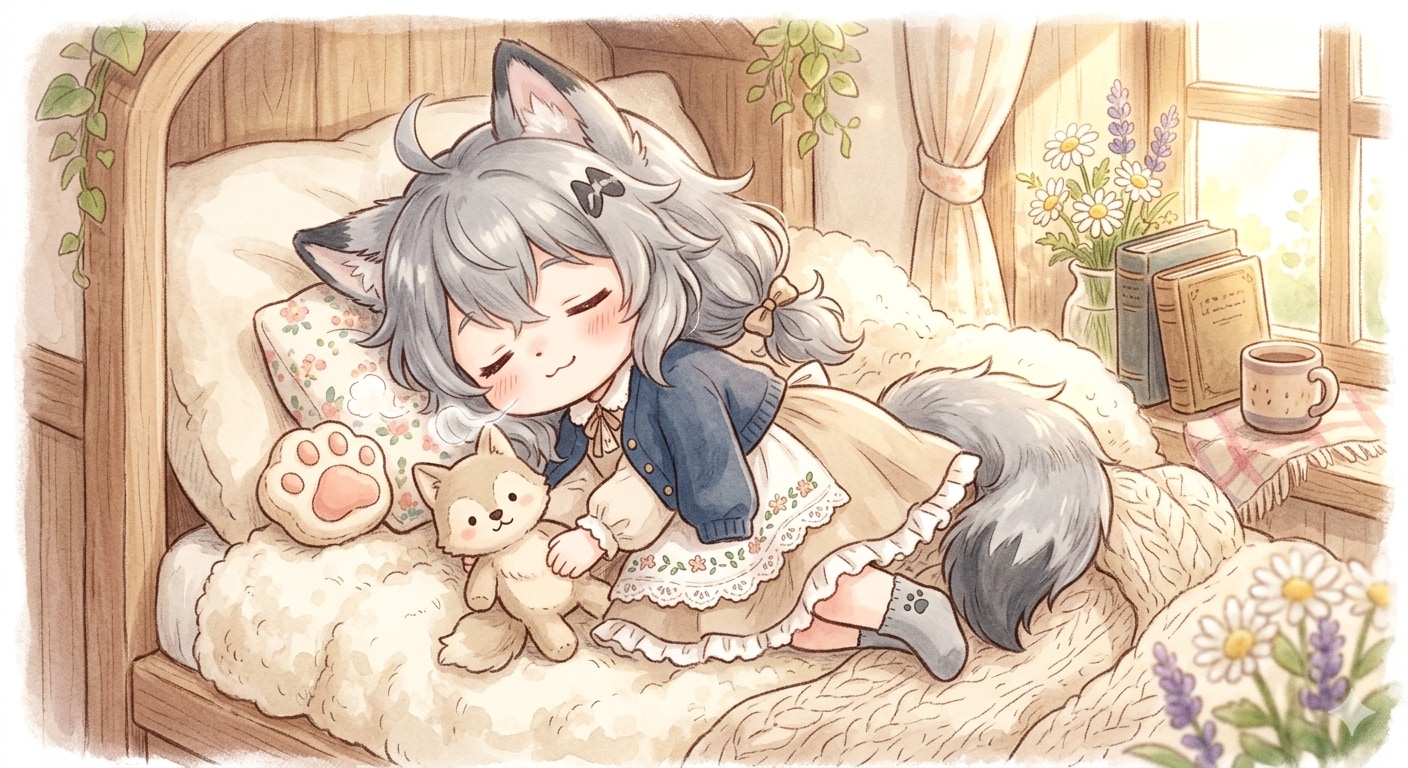 お昼寝タイム | の人気AIイラスト・グラビア