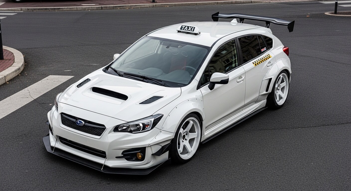 インプレッサタクシーのドリ車 | の人気AIイラスト・グラビア