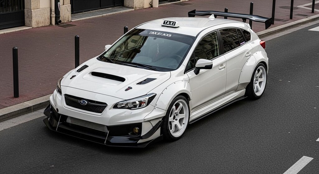 インプレッサタクシーのドリ車
