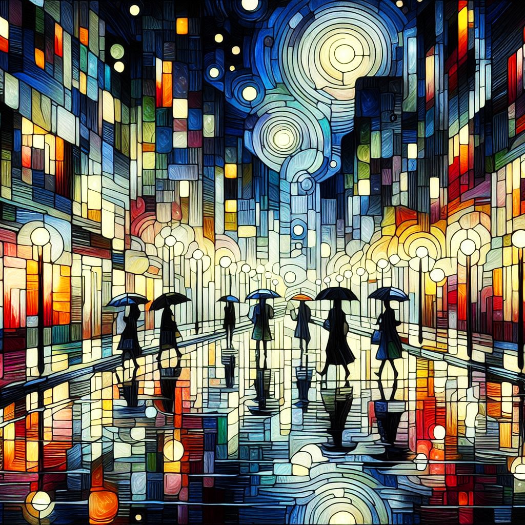 A Rainy Night in the City