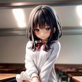 目の前でおしっこしてくれる白髪ちゃん 4枚目
