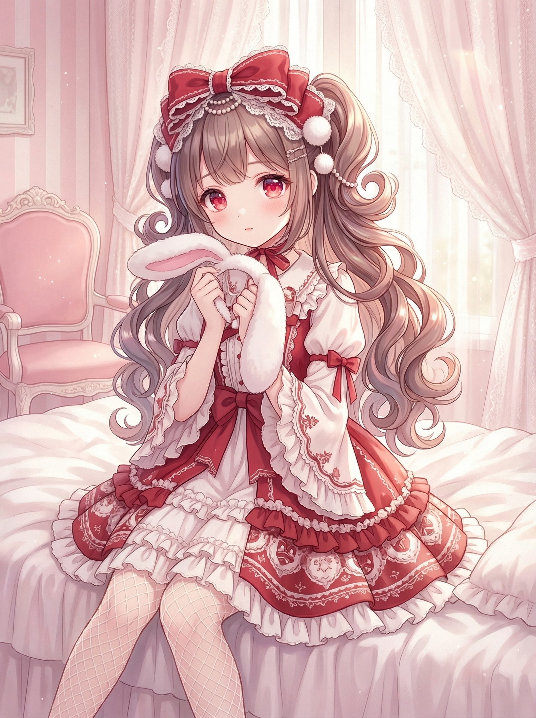 緋絹兎姫 | の人気AIイラスト・グラビア