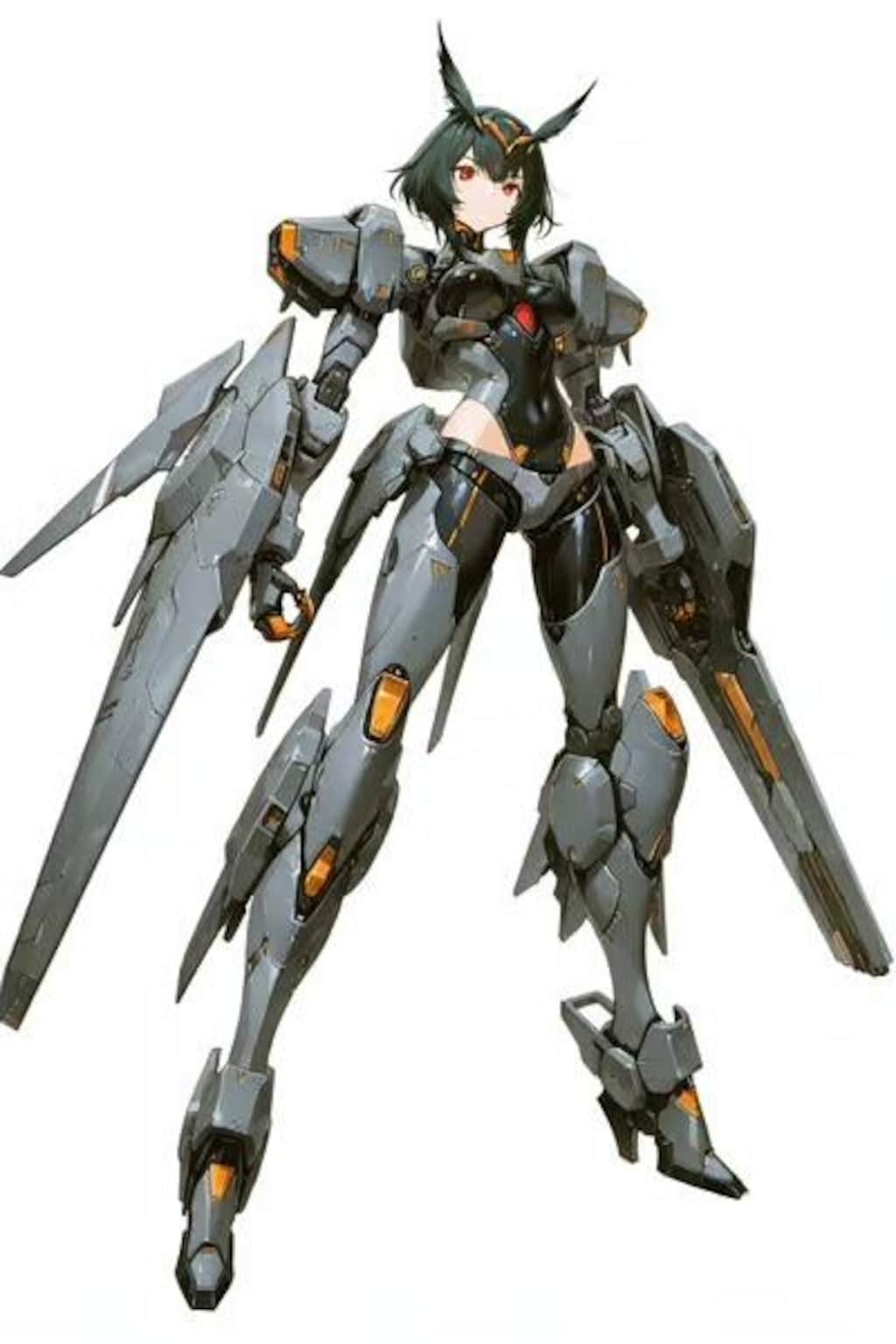 鳥型　メカ娘　2